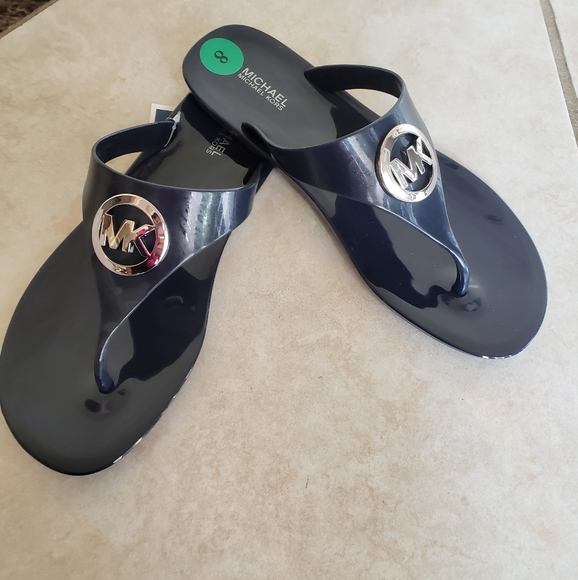 michael michael kors lillie jelly thong sandals